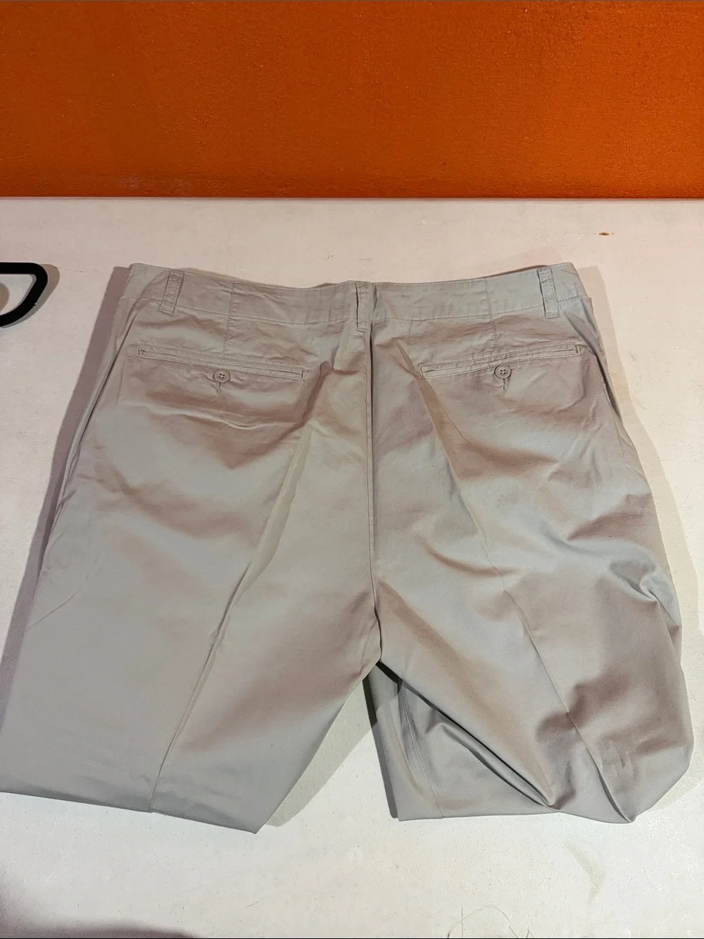 Calvin Klein Men's Light Khaki Chinos